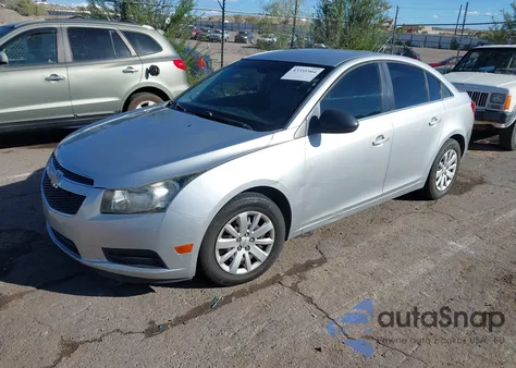 2011 Chevrolet Cruze Ls из США, поврежденный, VIN 1G1PD5SH1B7194124